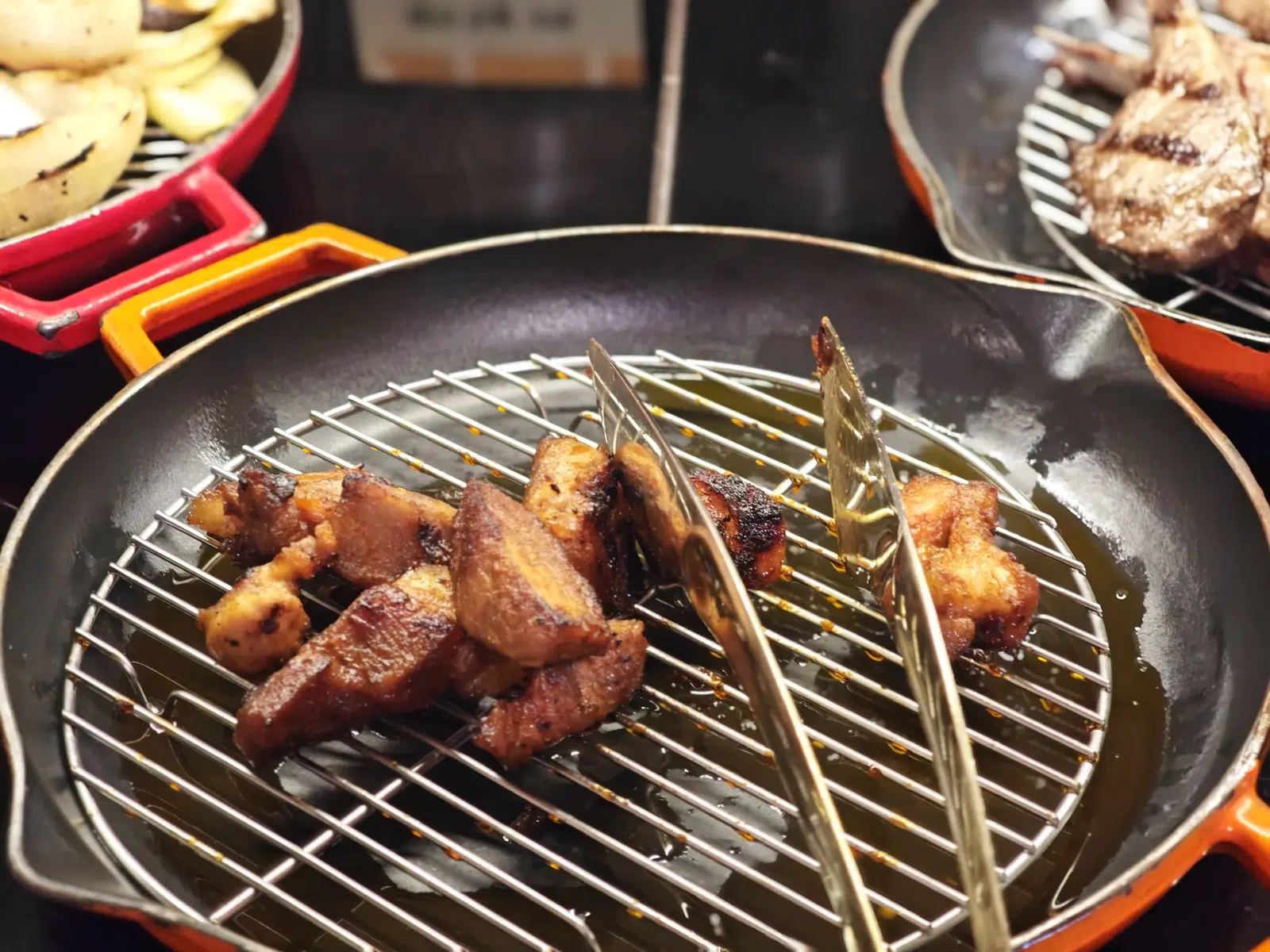 グリル料理の一例。