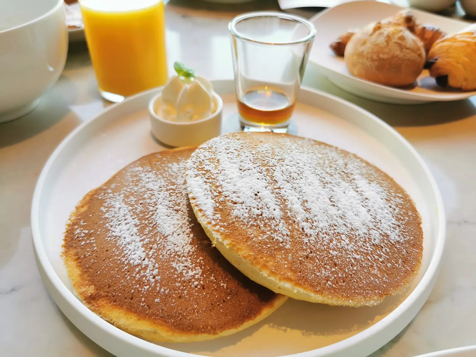 パンケーキの一例。