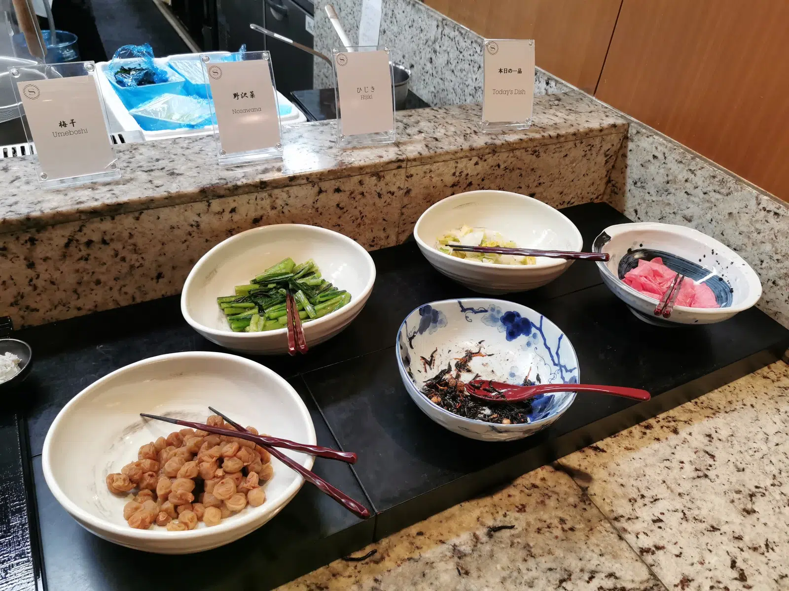 和食・副菜の一例。